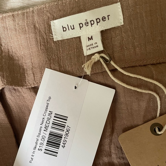 CROP TANK | M | BLU PEPPER - Picture 4 of 7